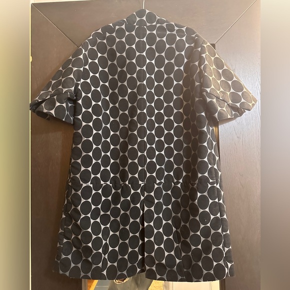 Marni x H&M Amazing Black Flocked Swing Coat - Picture 4 of 7